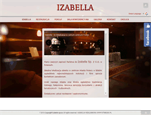Tablet Screenshot of izabella.pl